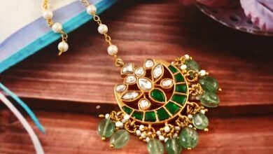 Kundan Maang Tikka Set