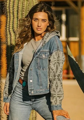 Fringe Leather Jacket Women