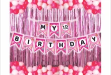 6th month birthday decoration