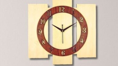 Non Ticking Wall Clock