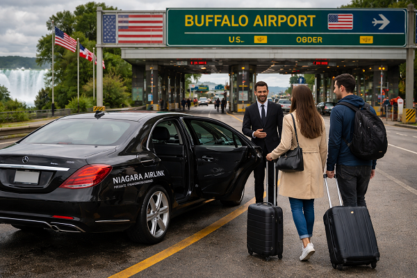 Private Cross-Border Transfer Niagara Falls to Buffalo Airport