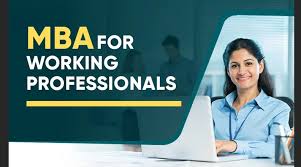 Online Mba for Working Professionals