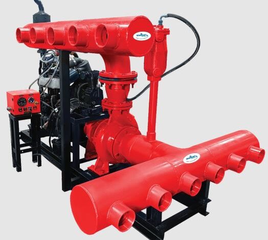 Fire Fighting Coupled Set