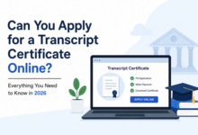 Transcript Certificate Online