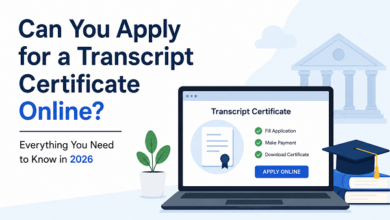 Transcript Certificate Online