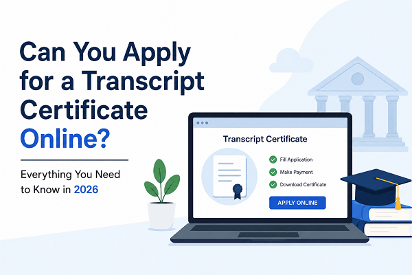 Transcript Certificate Online