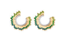 gold plated earrings for women