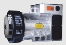 Single Phase Alternator with single Bearing