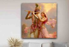 Radha Krishna Painting