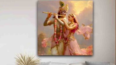 Radha Krishna Painting