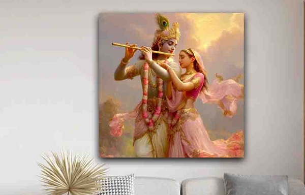 Radha Krishna Painting