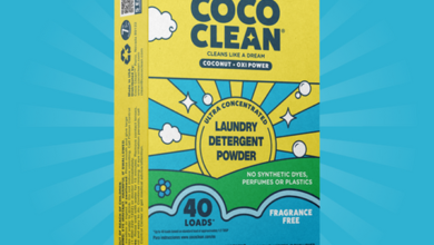 Clean laundry detergent
