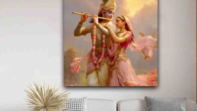 Radha Krishna Wall Decor
