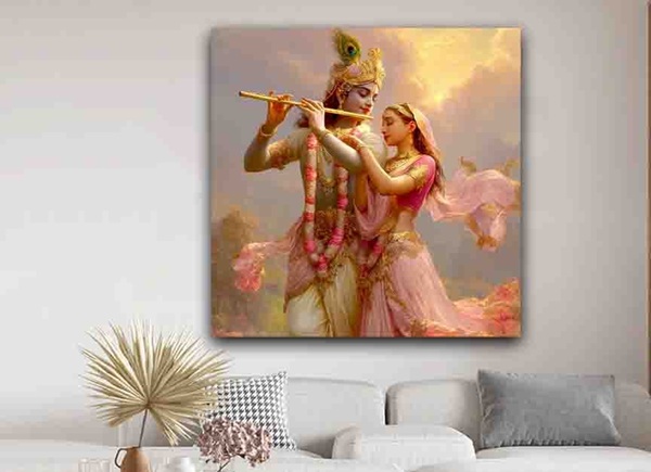 Radha Krishna Wall Decor