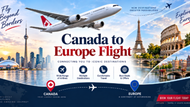 Canada to Europe Flight