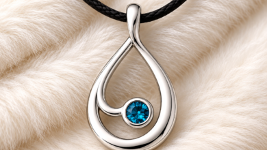 Silver Stone Nose Pin​