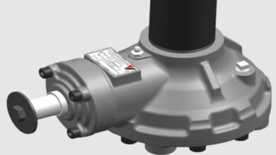 Knife Edge Gate Valve Gearbox
