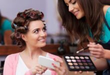 Event makeup artist