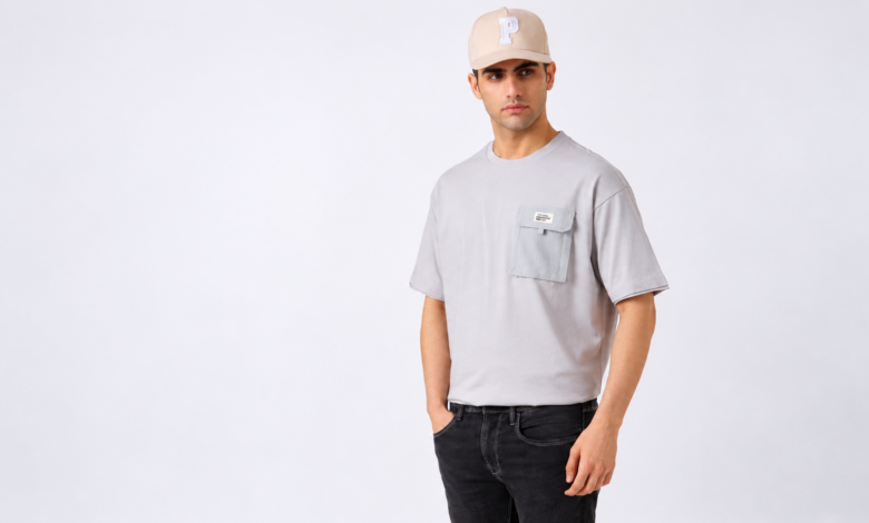 plain t shirt for men