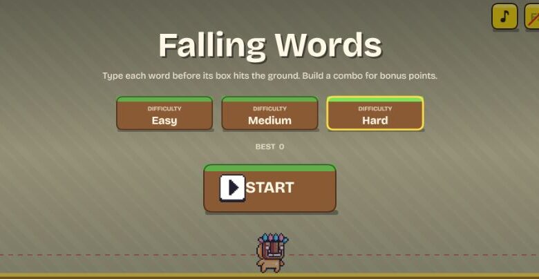 Typing Challenge Game